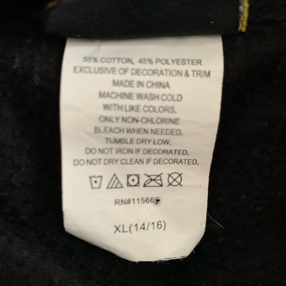 🎄🔥🦇Batman zip up Hoodie with Mask Hood Boys XL - Picture 14 of 14